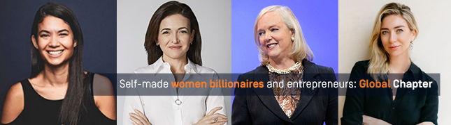 Self-made women billionaires and entrepreneurs: Global Chapter