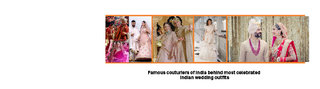 Famous couturiers of India behind most celebrated Indian wedding outfits