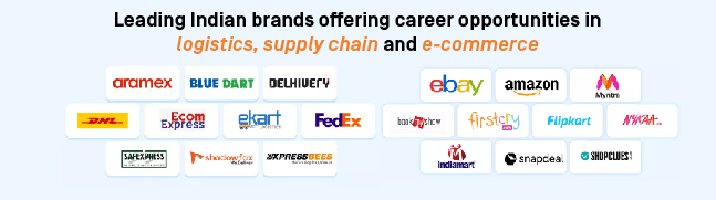 Leading Indian brands offering career opportunities in logistics, supply chain and e-commerce