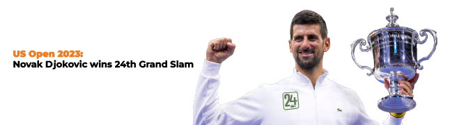 US Open 2023: Novak Djokovic wins 24th Grand Slam 